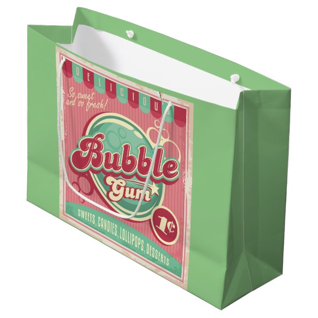 Bubble Gum Gift Bags (Framsidan Vinklad)