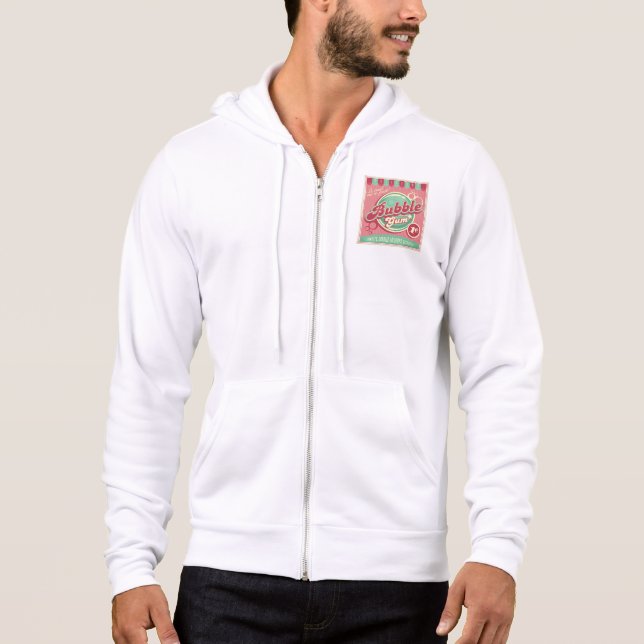 Bubble Gum Hoodie T Shirt (Framsida)