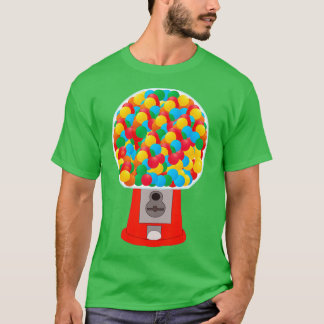 Bubble Gum Maskin Gumball Maskin Roligt Halloween  T Shirt