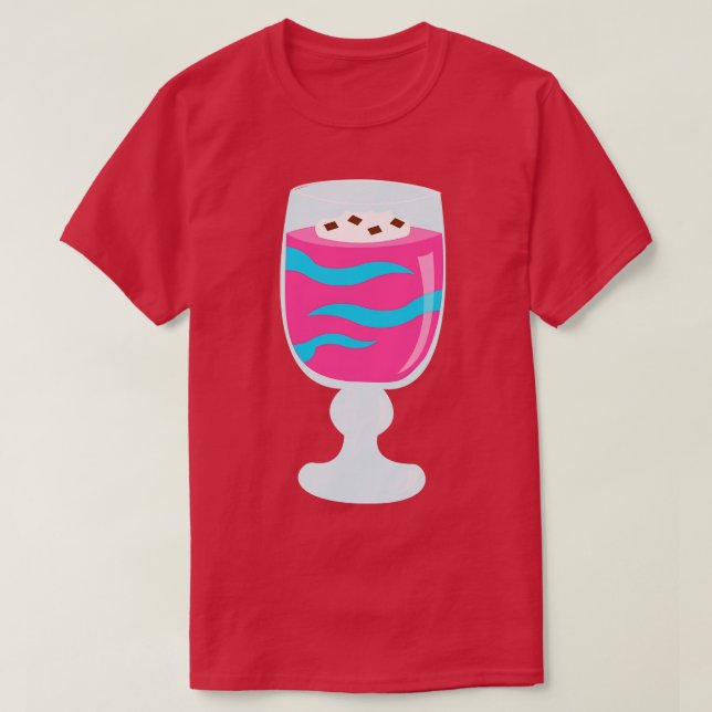 Bubble Gum Parfait T Shirt (Design framsida)