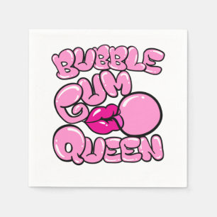Bubble Gum Queen Bubblegum Pappersservett