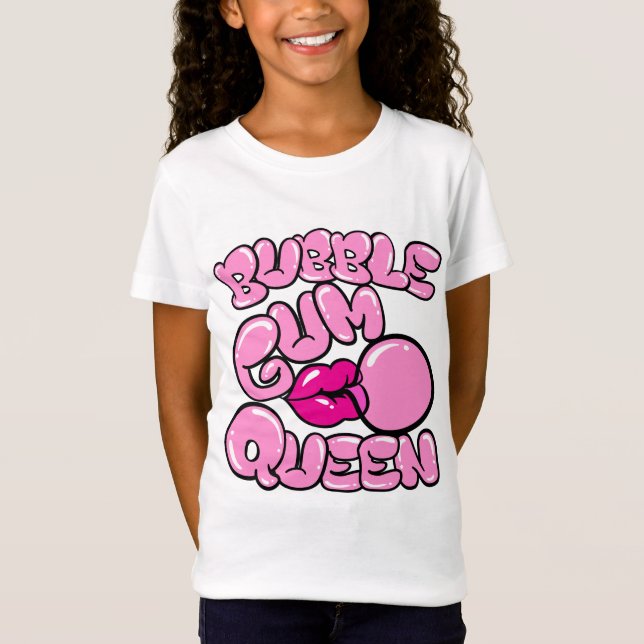 Bubble Gum Queen Bubblegum T Shirt (Framsida)