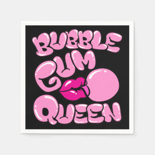 Bubble Gum Queen Pappersservett