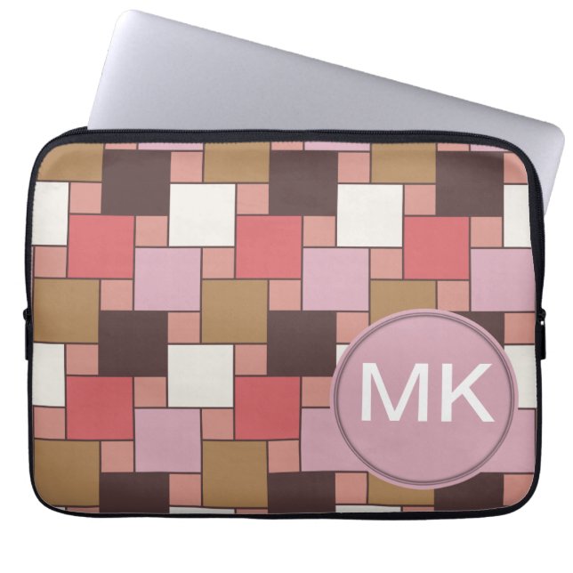 Bubble Gum Sorbet Laptop Sleeve (Framsidan)