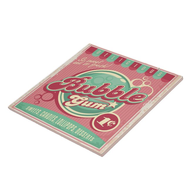 Bubble Gum Tile Kakelplatta (Sidan)