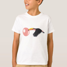 Bubble Gum Toucan blåser bubblor T Shirt