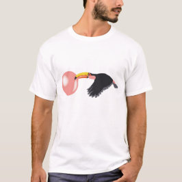 Bubble Gum Toucan blåser bubblor T Shirt