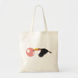 Bubble Gum Toucan blåser bubblor Tygkasse