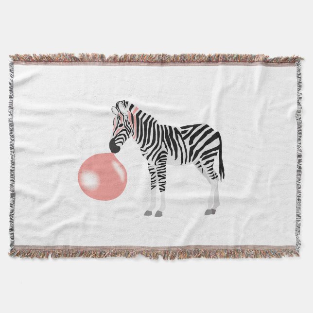 Bubble Gum Zebra Blowing Bubble Filt (Framsidan)