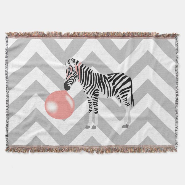 Bubble Gum Zebra Blowing Bubble Filt (Framsidan)