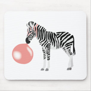 Bubble Gum Zebra Blowing Bubble Musmatta