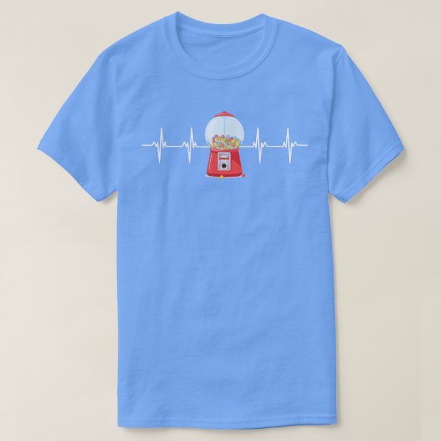 Bubble Gumball Sweet Candy Maskin Bubblegum T Shirt (Design framsida)