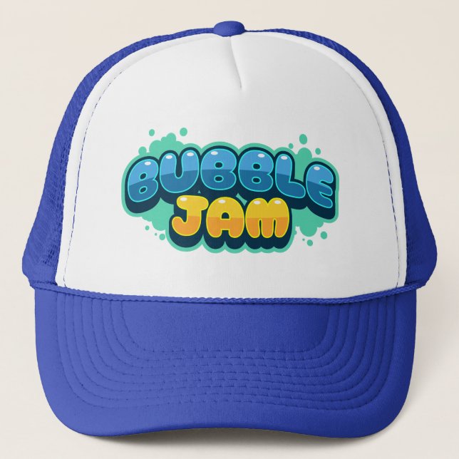 Bubble Jam Baseboll / Truckerhatt Keps (Framsida)