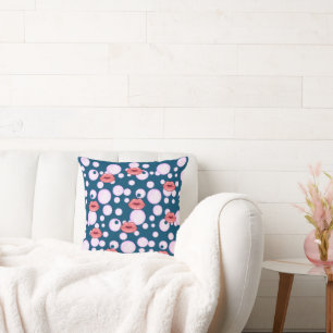 Bubble läppar cushion kudde