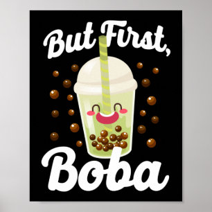 Bubble men First Boba Tea Poster