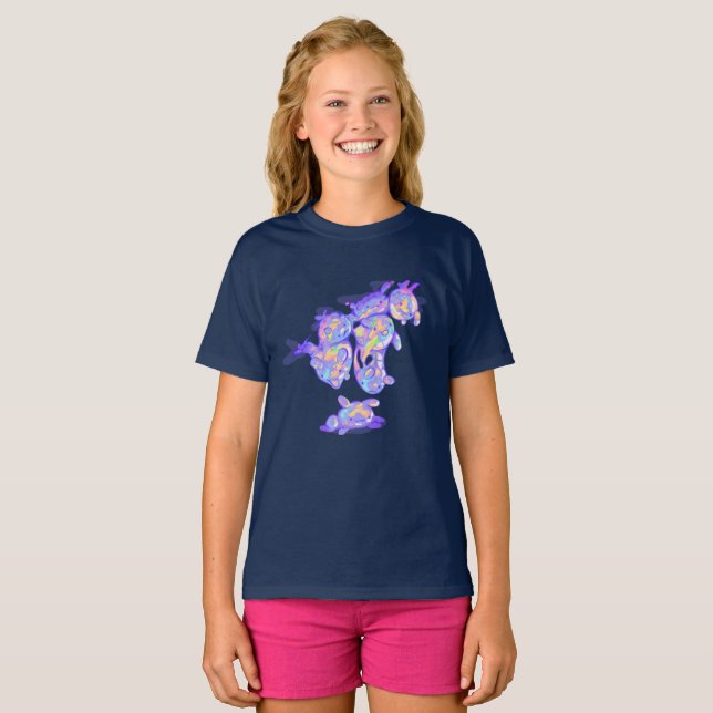Bubble monsters t shirt (Hel framsida)