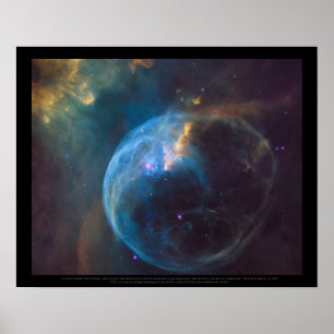 Bubble Nebula, eller NGC 7635 Poster