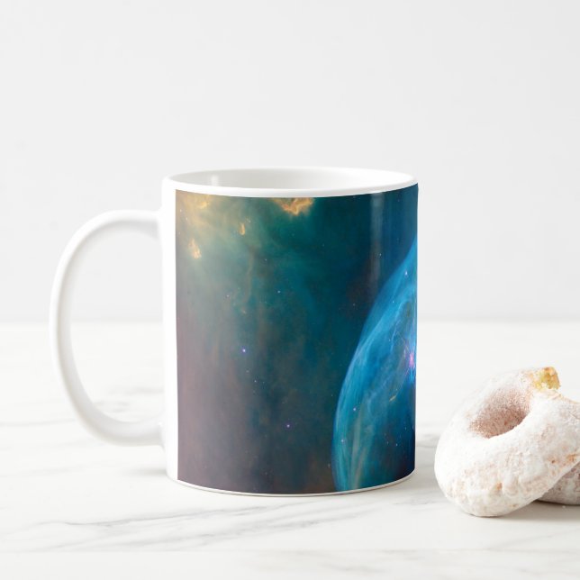 Bubble Nebula, NGC 7635. Kaffemugg (Med munk)