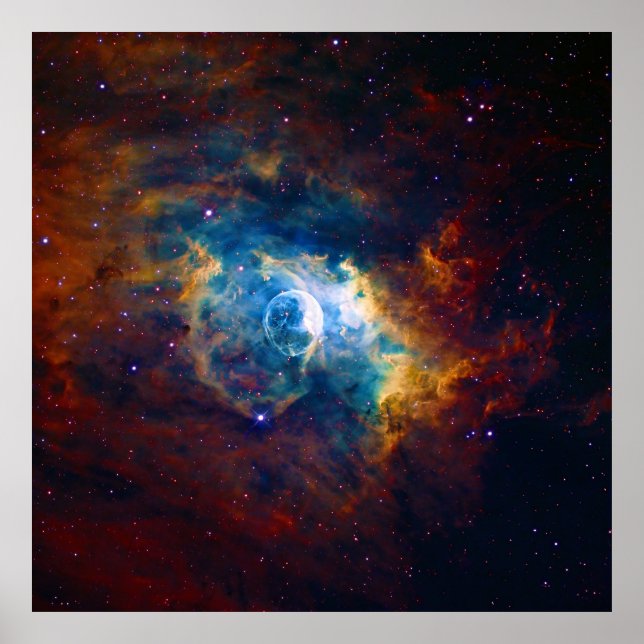Bubble Nebula NGC 7635 Sharpless 162 Poster (Framsidan)