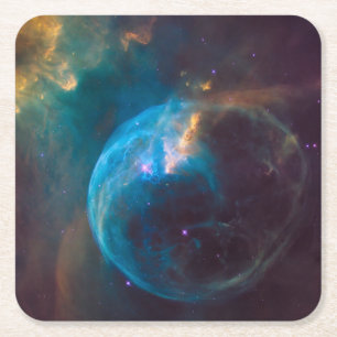 Bubble Nebula, NGC 7635. Underlägg Papper Kvadrat