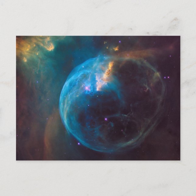 Bubble Nebula Vykort (Framsida)