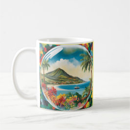 "Bubble of Paradise Mugg" Kaffemugg