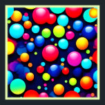 Bubble Pop Art Poster<br><div class="desc">Lägg dig i en sjudande värld av lekfulla bubblor. Den här dynamiska popup-konsten biet har en mönster som är uppfångad av färgstarka bubblor och skapar en simulerande visuell upplevelse (denna design gjord med AI). Ställe beställer i dag och Kämpa på köpet!</div>