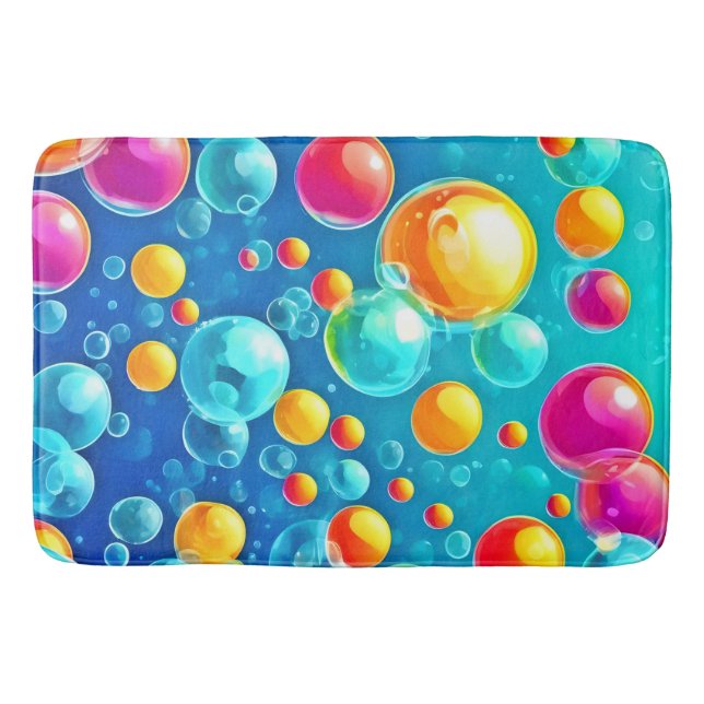 Bubble Pop Delight Badrumsmatta (Framsidan)