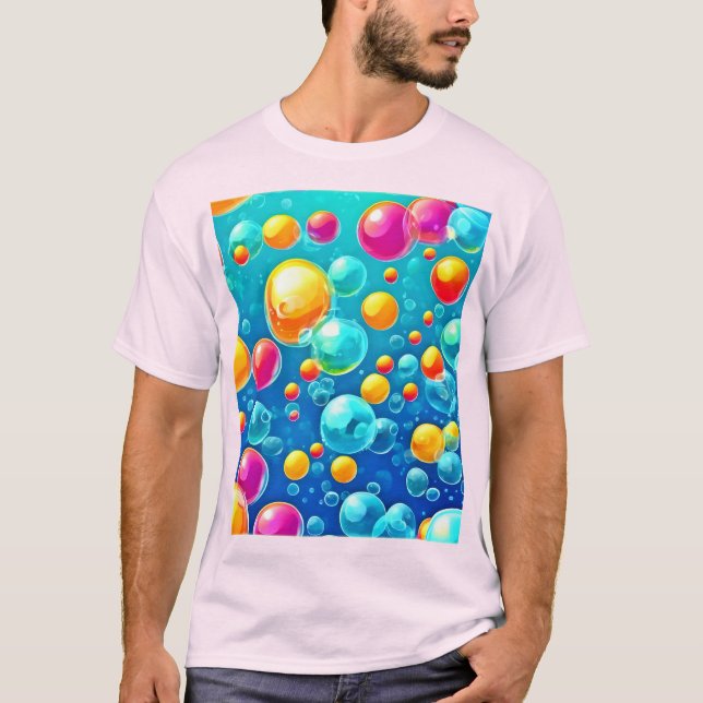 Bubble Pop Delight T Shirt (Framsida)