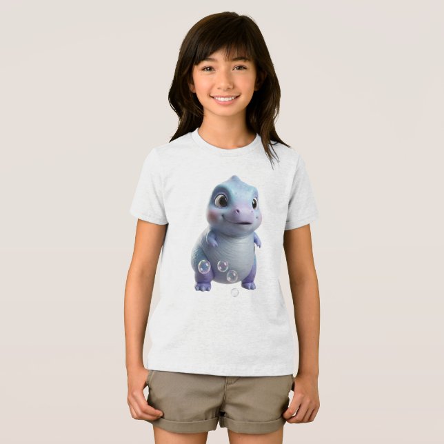 Bubble Pop Dino T Shirt (Framsida Full)