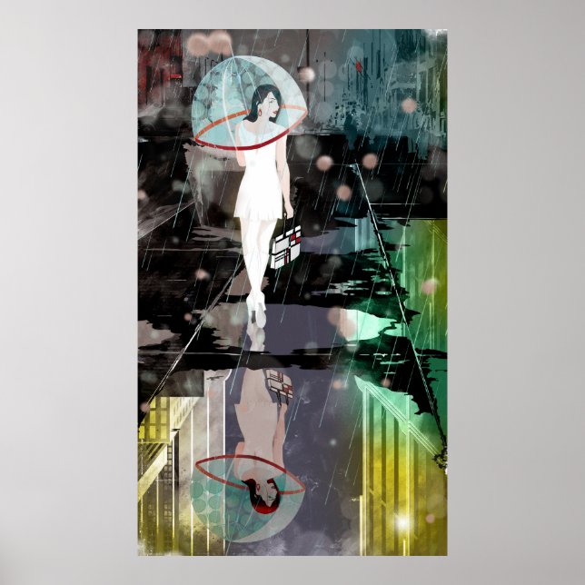 Bubble Rain Poster (Framsidan)