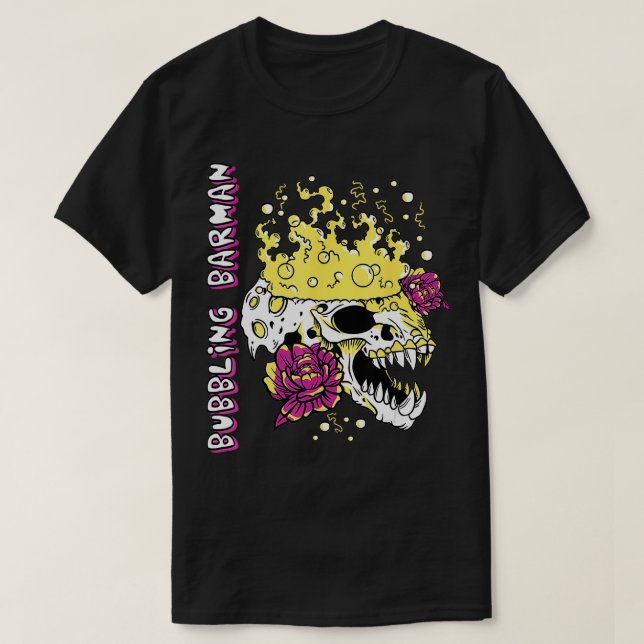 Bubble Soda Boba Tea Älskare Retro Funny Drinker B T Shirt (Design framsida)