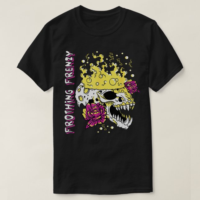 Bubble Soda Boba Tea Älskare Retro Funny Drinker B T Shirt (Design framsida)