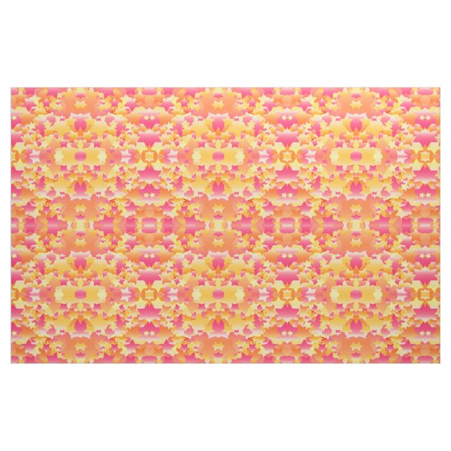 Bubble Stars Sherbet Tyg (Fat Quarter)