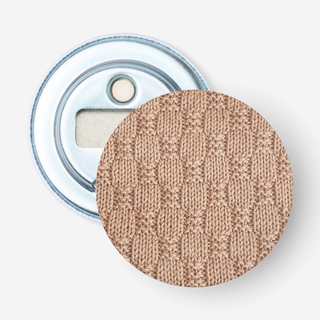 Bubble Sticka Stitch Mönster av Shirley Taylor Flasköppnare (Framsidan)