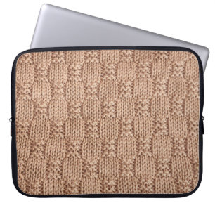 Bubble Sticka Stitch Mönster av Shirley Taylor Laptop Fodral