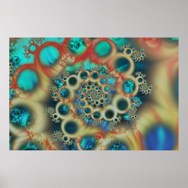 Bubble Tangent Poster (Framsidan)