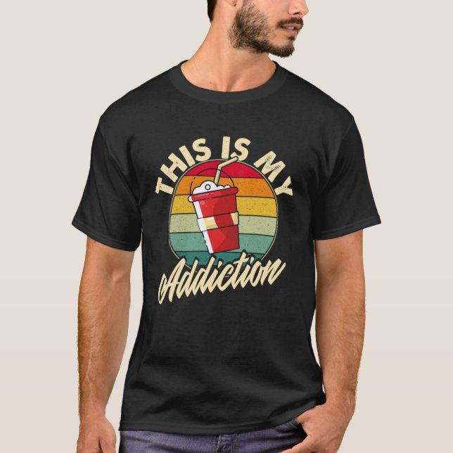 Bubble tea är min tillsägelse Boba Drink T Shirt (Framsida)