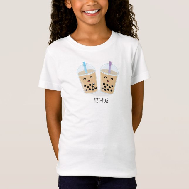 Bubble Tea Boba BesTeas Shirt T (Framsida)