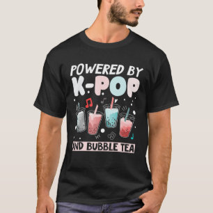 Bubble Tea Boba Mjölk K-POP Fläkt Music Älskare Gi T Shirt