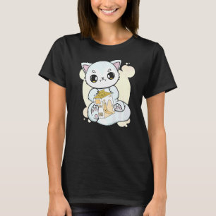 Bubble Tea för Boba, Banana Mjölk T Shirt