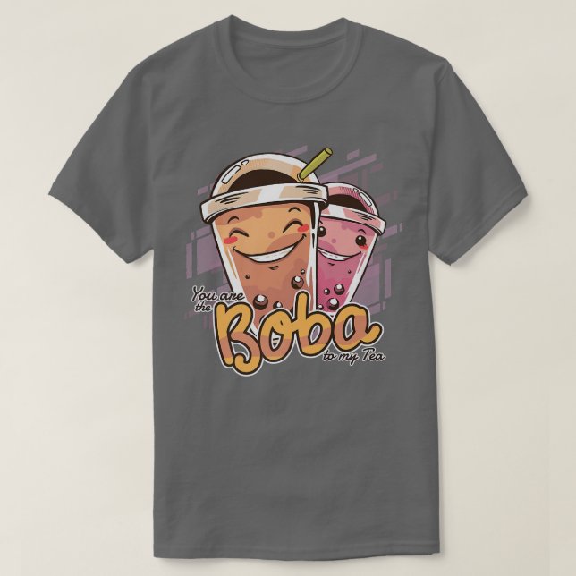 Bubble Tea Friends 442 T Shirt (Design framsida)