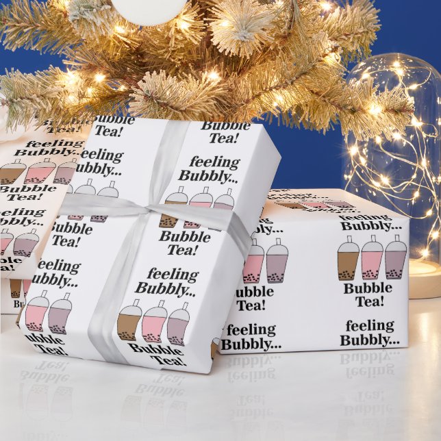 Bubble Tea Funny Birthday Presentpapper (Helgdagar)