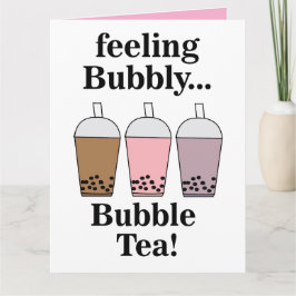 Bubble Tea Funny  Kort