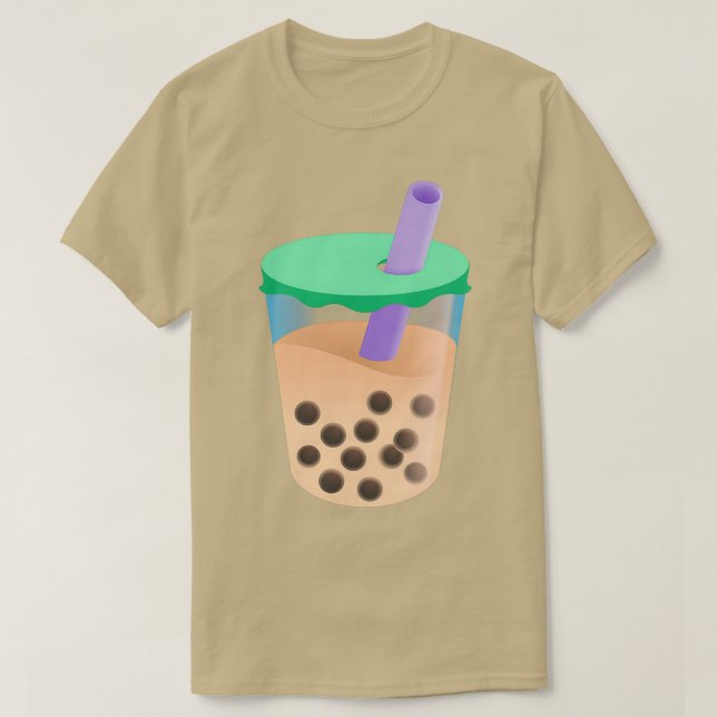 Bubble Tea Gift för Bubble Tea älskare T Shirt (Design framsida)