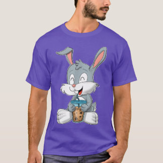 Bubble Tea Kawaii Bunny Rabbit I Boba Tea Otaku Bu T Shirt