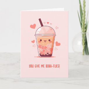 Bubble Tea-kort - Sött Boba-mjölkte-puns Kort
