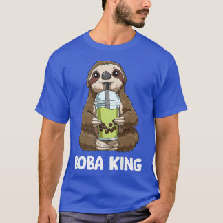 Bubble Tea Kung - Sloth Funny Boba Tea 469 T Shirt