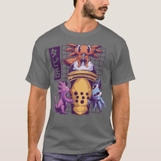 Bubble Tea och Axolotls Axolotl Drink T Shirt
