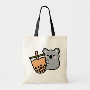 Bubble Tea och Koala Bear Tygkasse